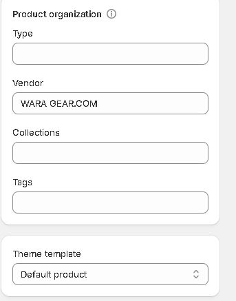 how to add categories and subcategories in shopify